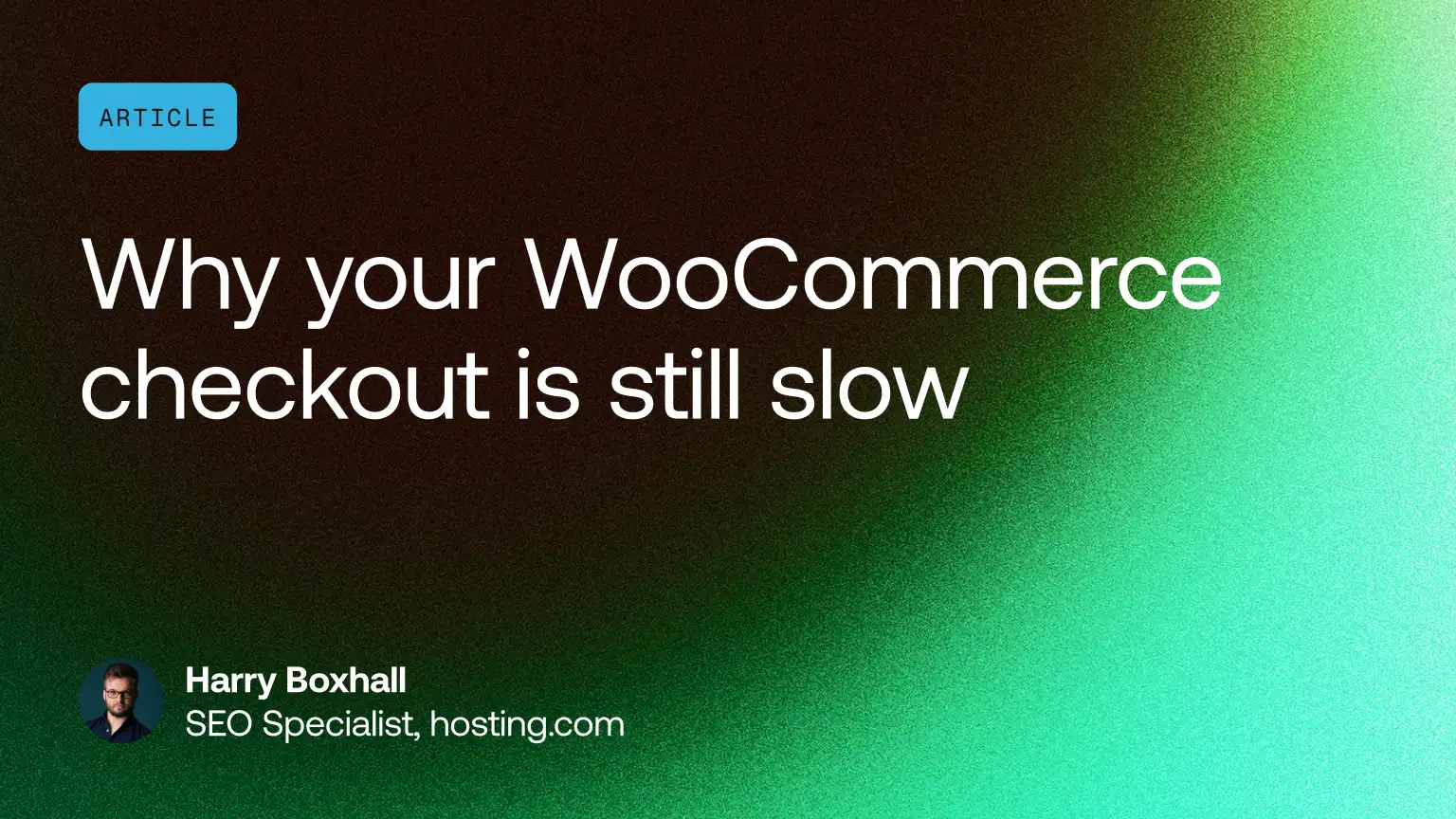 Why your WooCommerce checkout is still slow