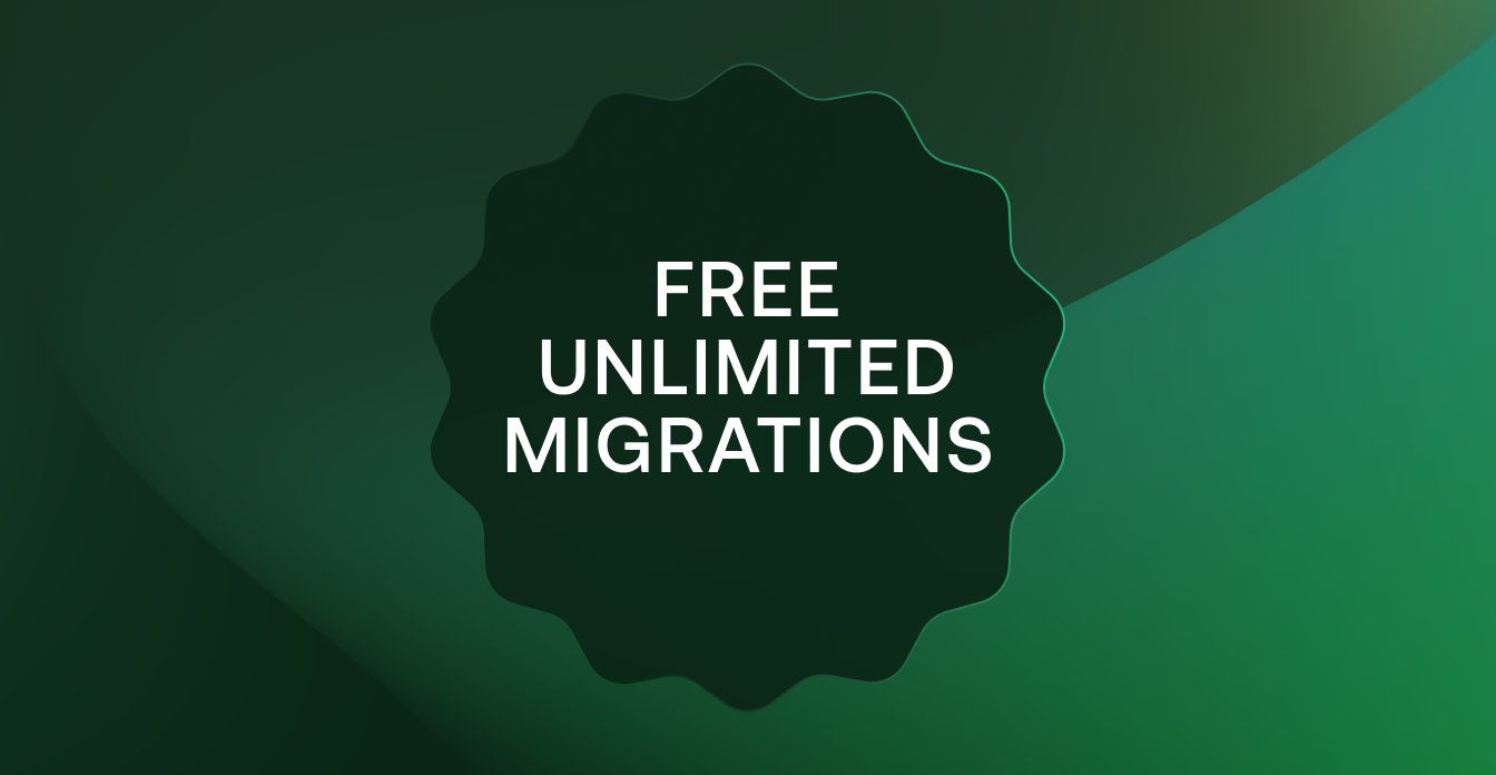**Unlimited migrations with a performance guarantee**